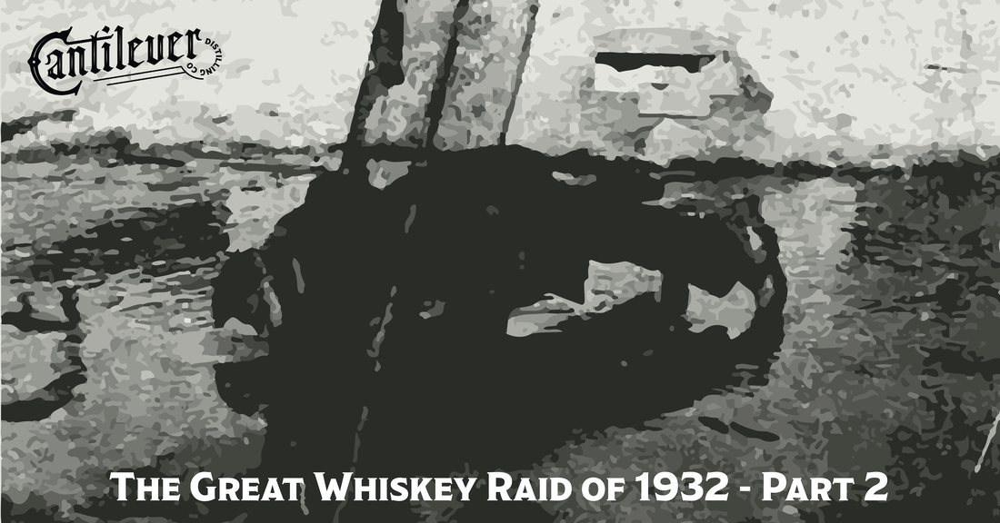 whiskey raid ranier mn 1932